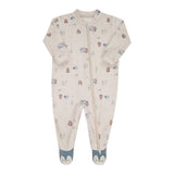 Macacão Longo Inverno com Pinguim – Conforto e Praticidade para Bebê