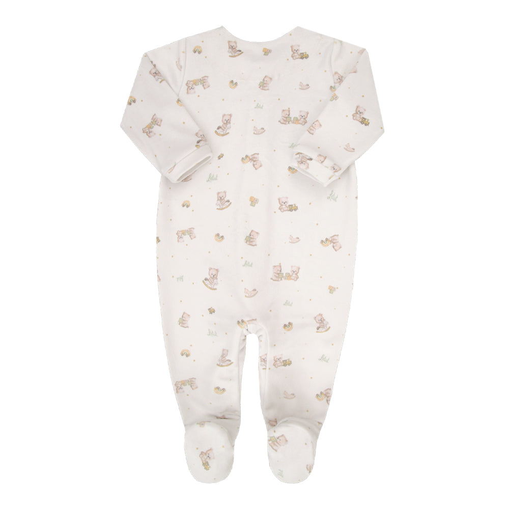 Macacão Longo Ursinhos  – Conforto e Estilo para Bebê