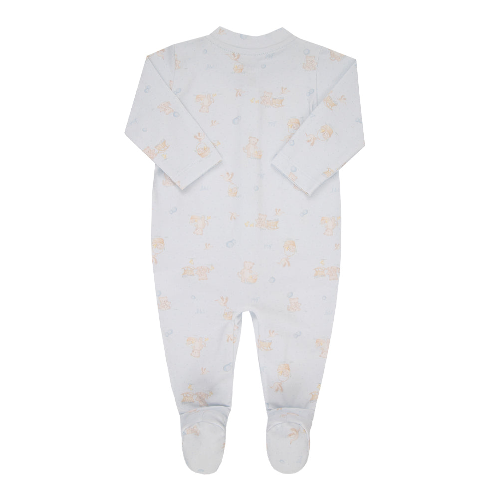 Macacão Bebê Branco com Estampa Suave e Conforto para o Dia a Dia