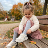 Tênis Infantil Colorido Claro Leve e Confortável para o Dia a Dia
