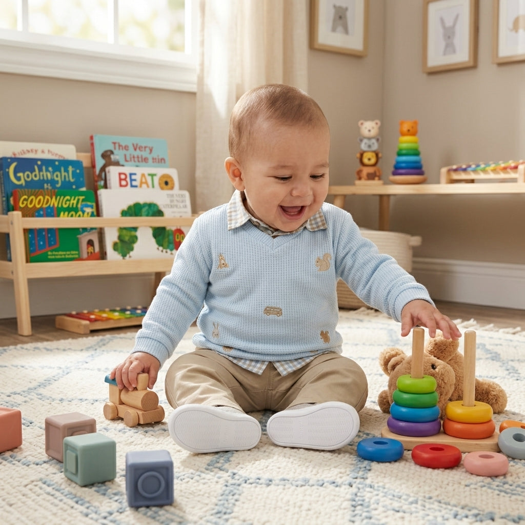 Conjuto Masculino infantil Aconchego Brincar
