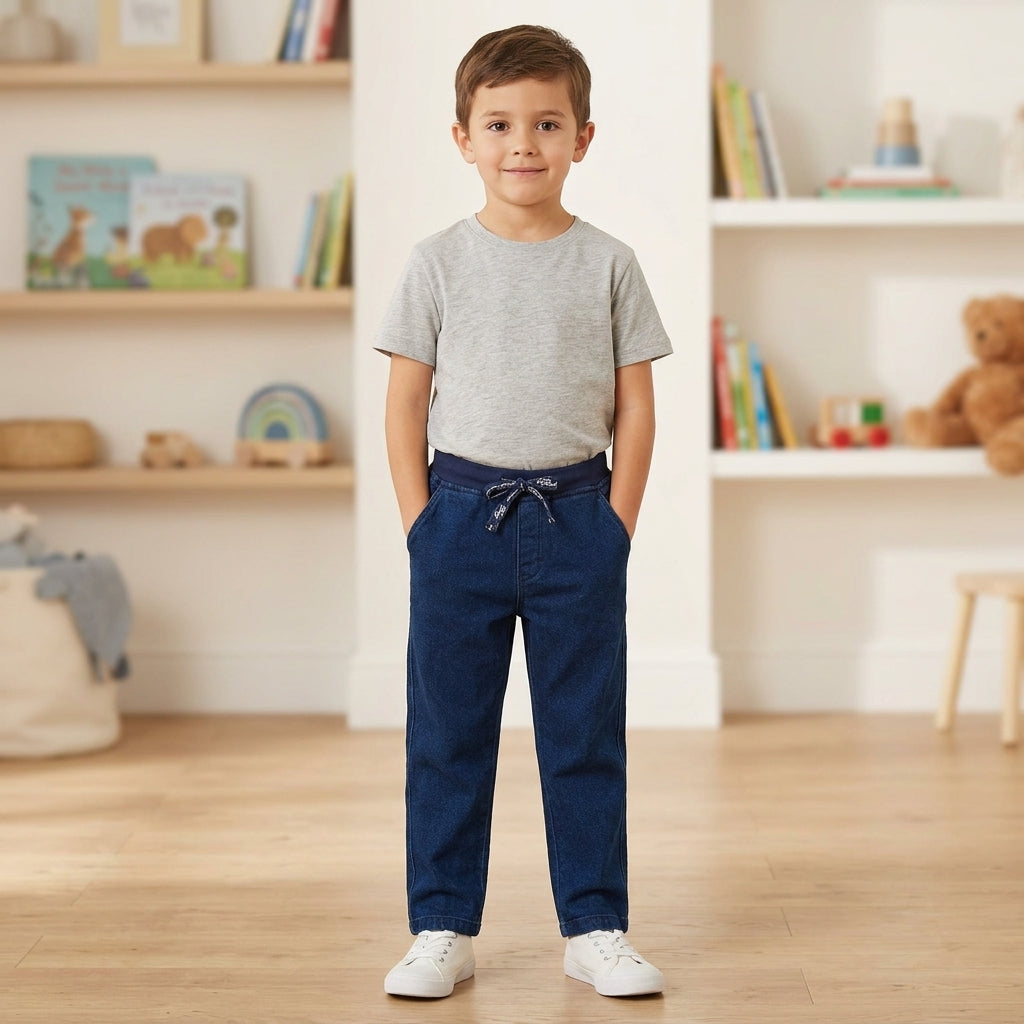 Calça Fun Jeans Comfort Trama Moletom - Estilo e Maciez
