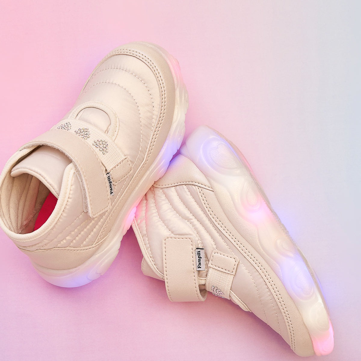 Tênis Feminino Infantil de Led Liz Luz Comfy