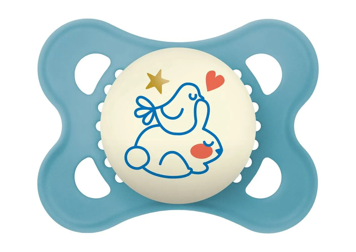 Chupeta MAM Perfect Azul 0-6 Meses Leve e Confortável