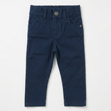 Calça Sarja para Bebê Menino – Estilo Mini Polegar Com Suspensorio