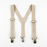 Calça Sarja para Bebê Menino – Estilo Mini Polegar Com Suspensorio