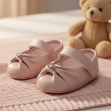 Sapatilha Princesa Pimpolho Fase 01 – Elegância e Conforto para Bebês