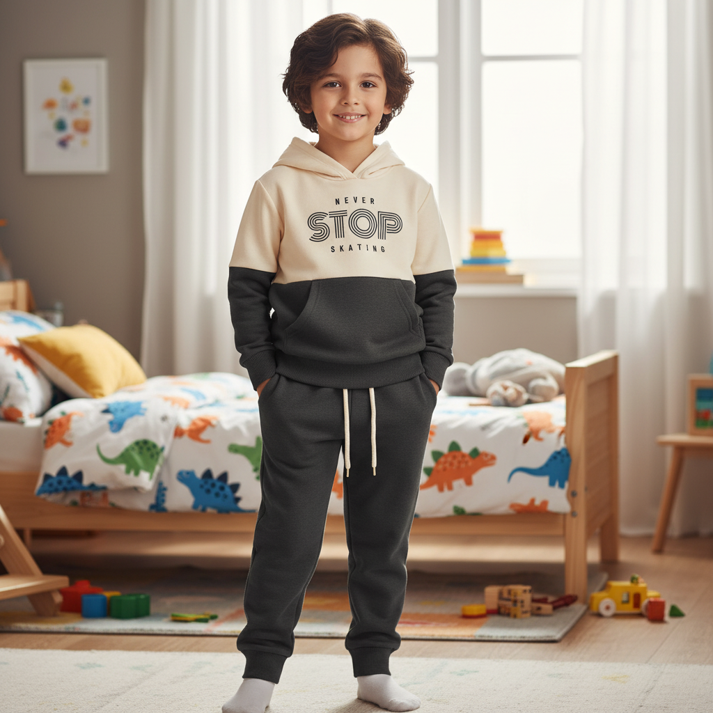 Conjunto Masculino Infantil Never Stop