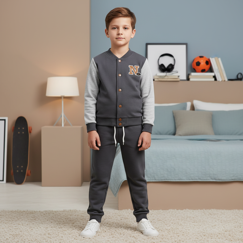 Conjunto Masculino Infantil Jaqueta NYC