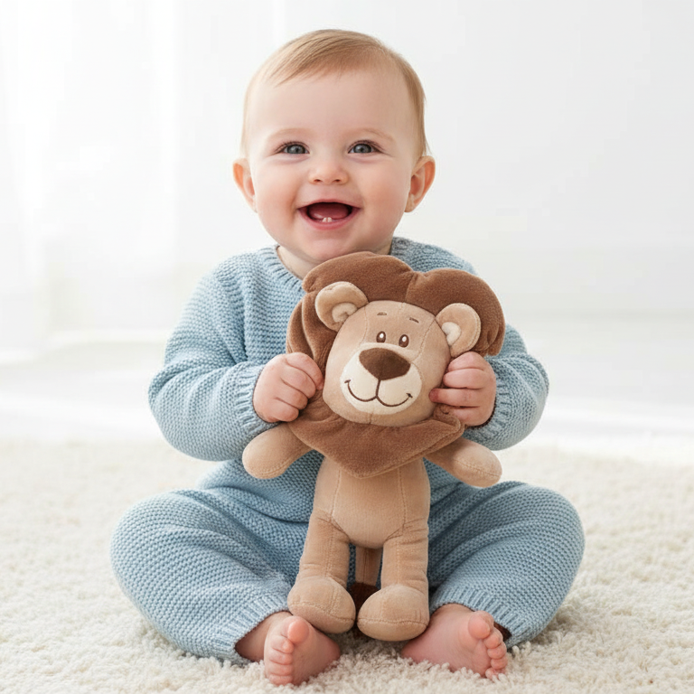 Leãozinho de Pelúcia Fofinho – O Presente Perfeito para Encantar Crianças
