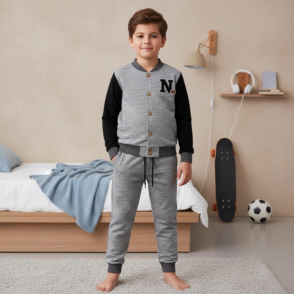 Conjunto Masculino Infantil Jaqueta NYC