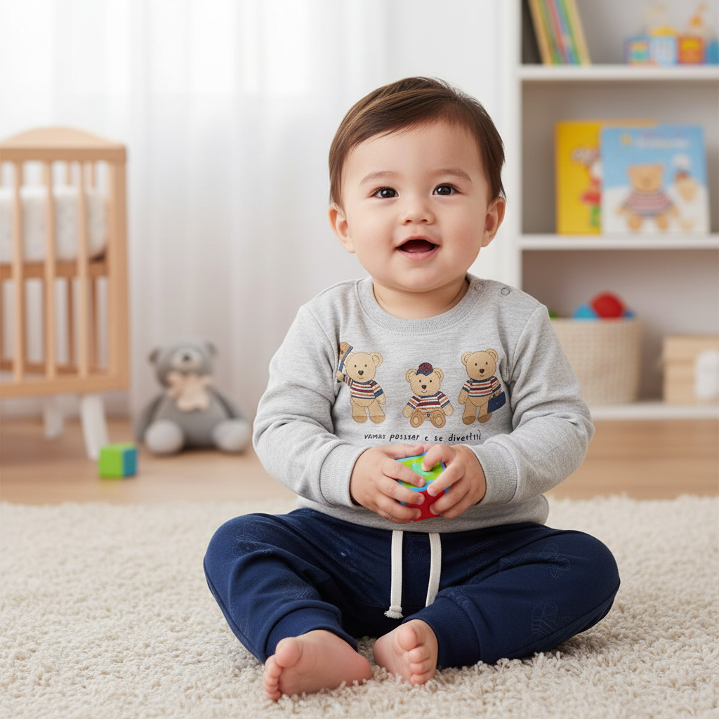 Conjunto Masculino Bebê Vamos Passear