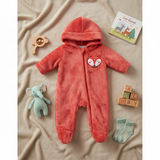 Macacão Fleece Pelúcia Raposa – Aconchego e Fofura para o Seu Bebê