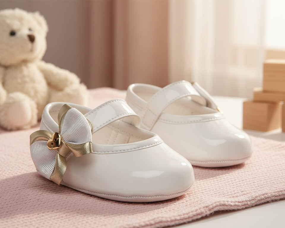 Sapatilha Love Pimpolho – Elegância e Conforto para Batizado