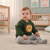 Conjunto Masculino Bebê Microsoft Com Calça Moletom