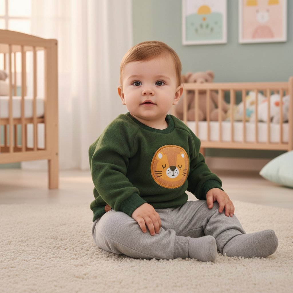 Conjunto Masculino Bebê Microsoft Com Calça Moletom