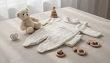 Saída Maternidade Noruega – Tricot Macio e Elegante para a Chegada Especial
