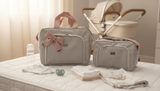Kit Bolsa Menina Maternidade com 2 Peças – Organização e Estilo para Mamães