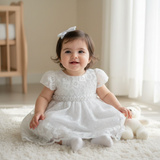 Vestido Feminino Infantil Renda Monaliza  Rociclê