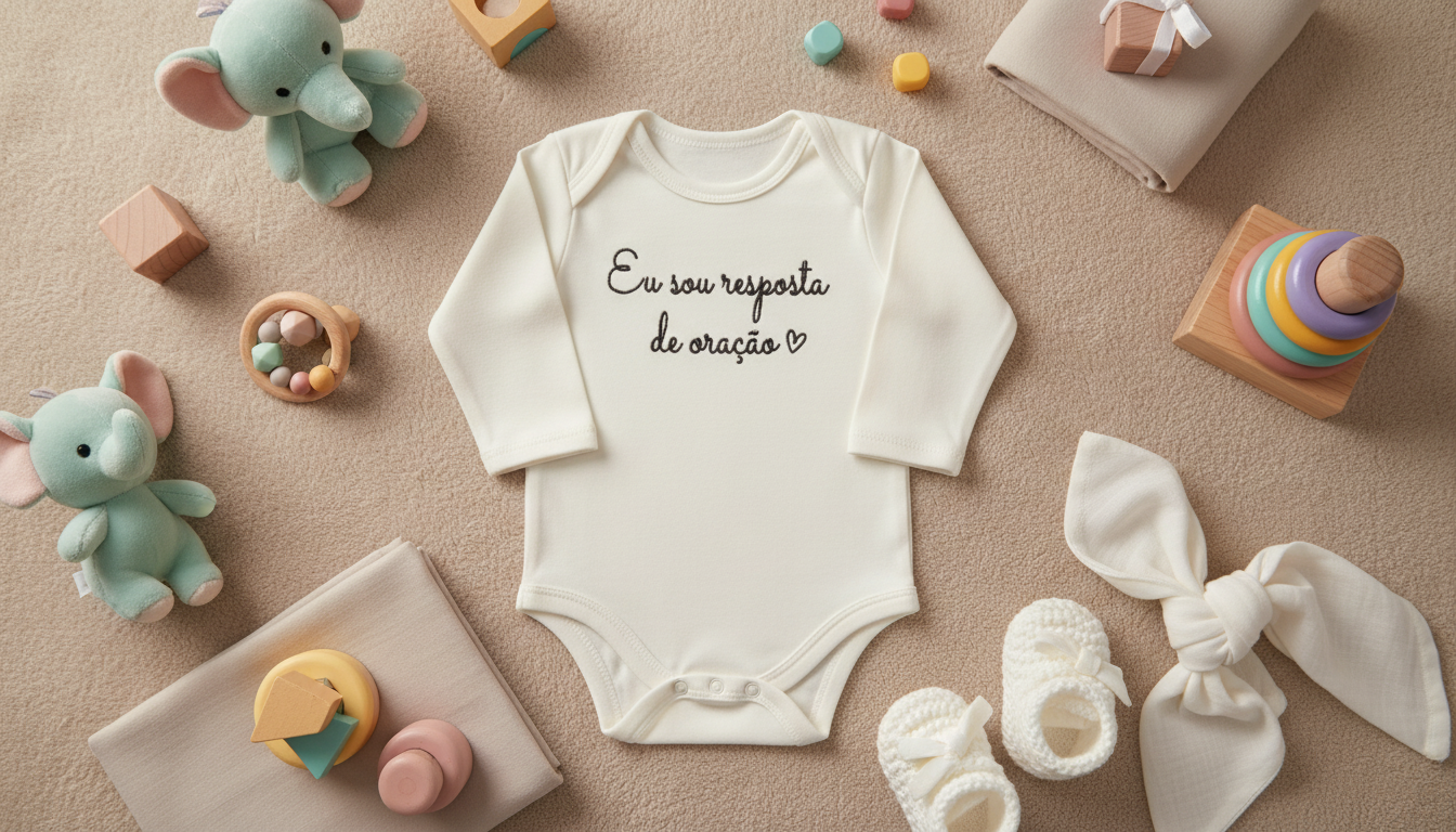 Body Unissex Eu Sou Resposta de Oração