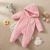 Macacão Fleece Pelúcia Ursa – O Aconchego Mais Fofo e Quentinho para o Bebê