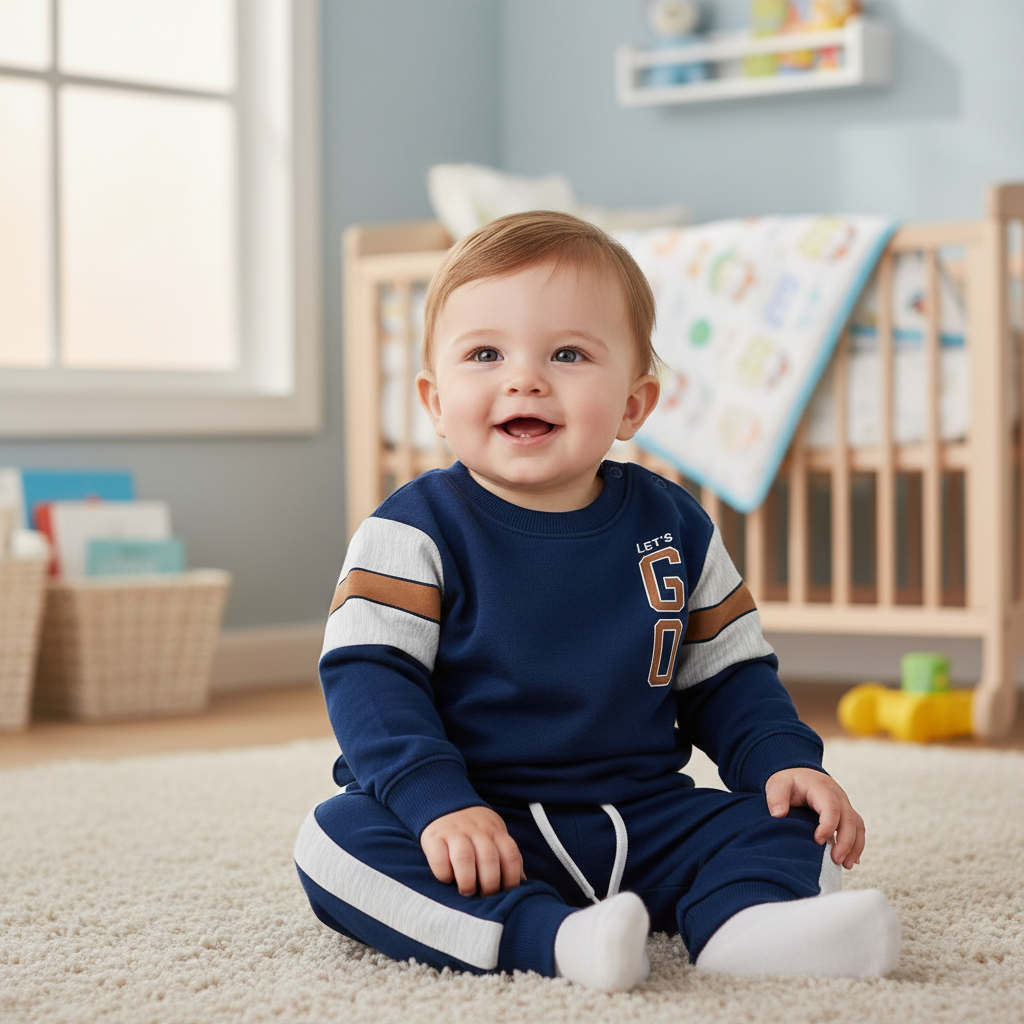 Conjunto Masculino BeBê Moletom Let´go