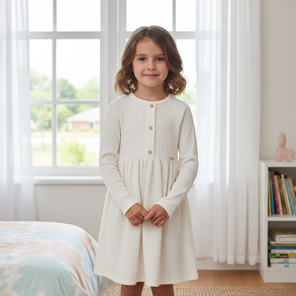 Vestido Malha Vegas Trico Favo – Elegância para Cada Ocasião