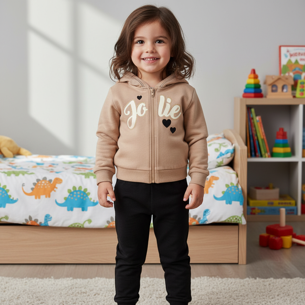 Conjunto Feminino Infantil Jolie - Elegância e Conforto para Meninas Encantadoras