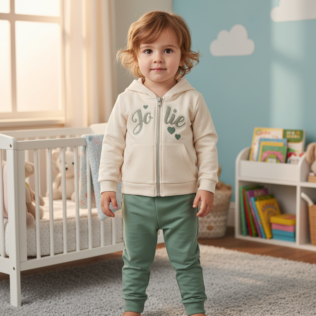 Conjunto Feminino Infantil Jolie - Elegância e Conforto para Meninas Encantadoras