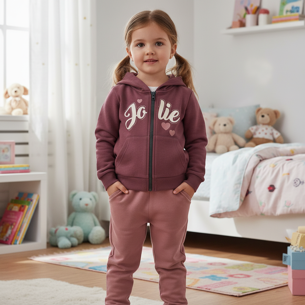 Conjunto Feminino Infantil Jolie - Elegância e Conforto para Meninas Encantadoras