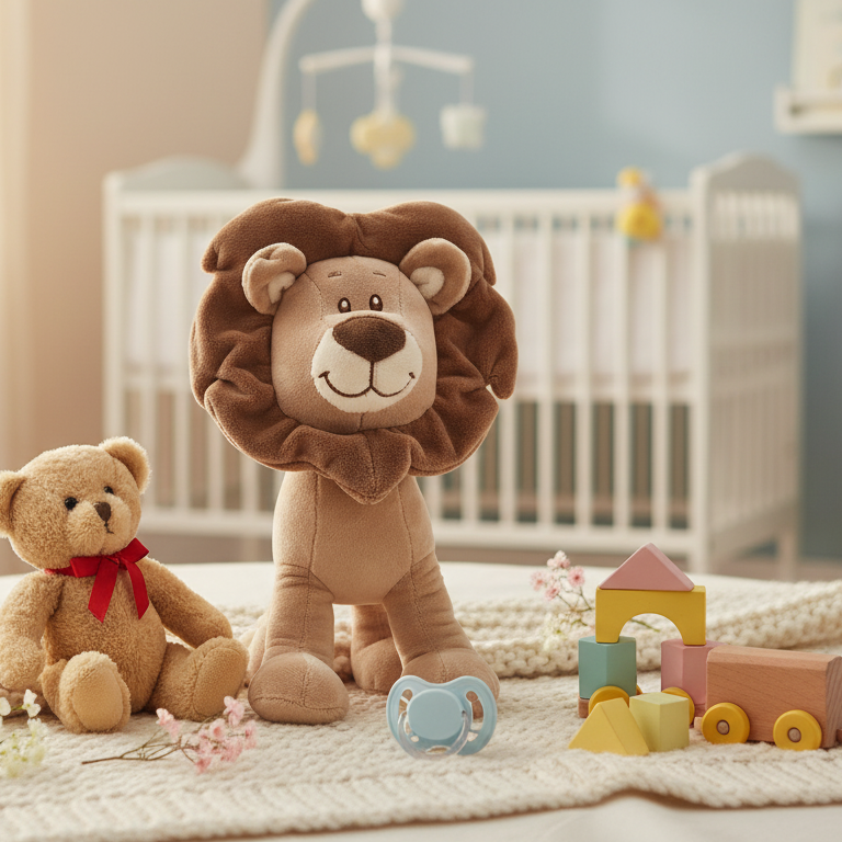 Leãozinho de Pelúcia Fofinho – O Presente Perfeito para Encantar Crianças