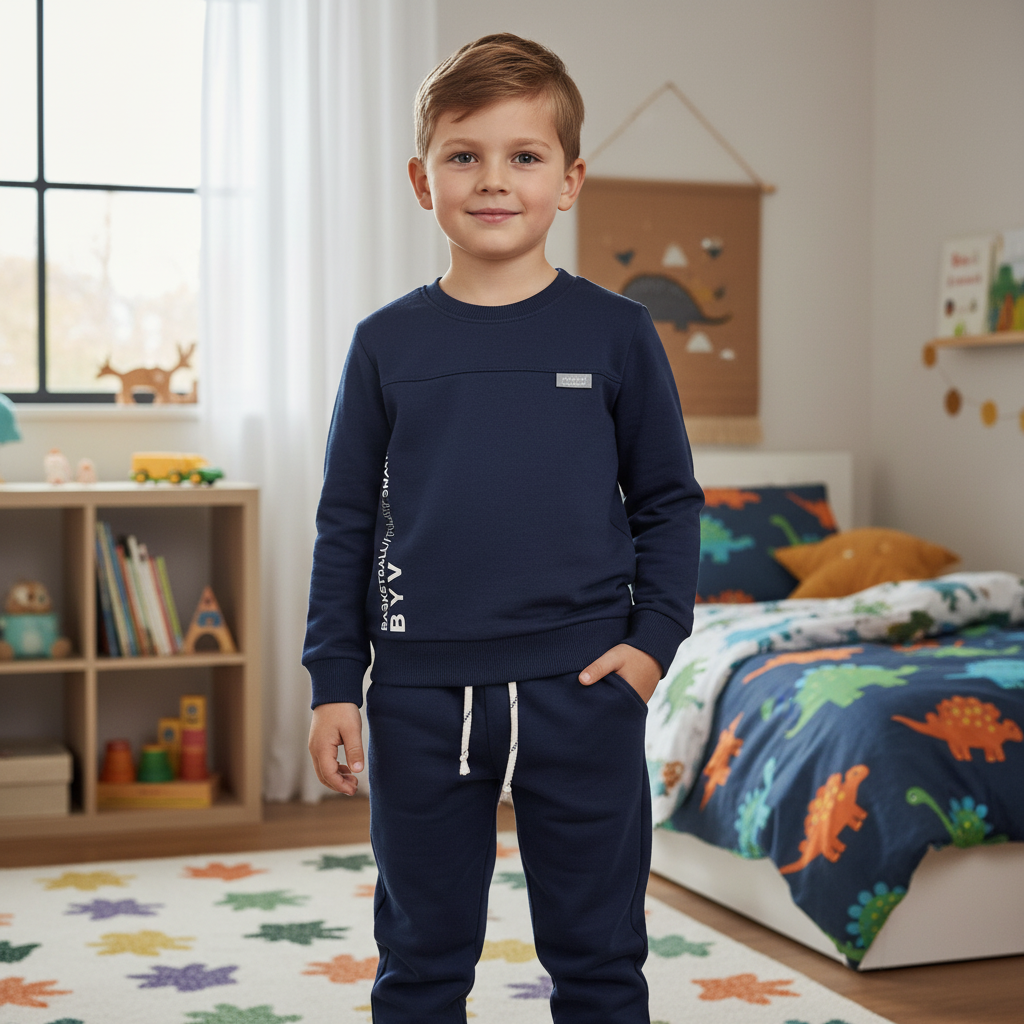 Conjunto Masculino Infantil Blusao Basketball
