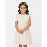 Vestido Feminino Infanti Midi Bordado Laise Paraiso