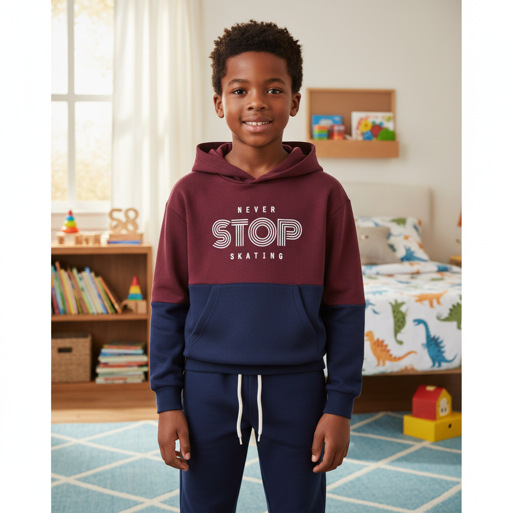 Conjunto Masculino Infantil Never Stop