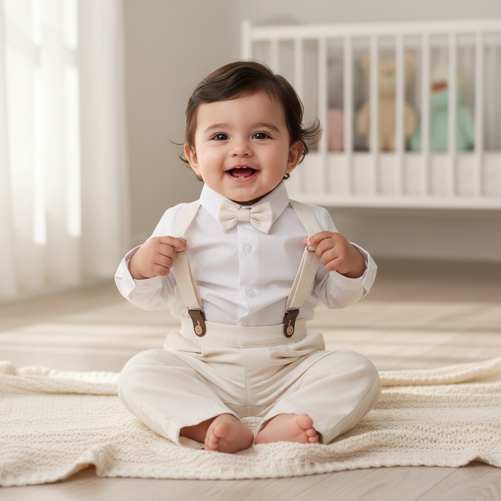 Conjunto Masculino Infantil Batizado Raymi