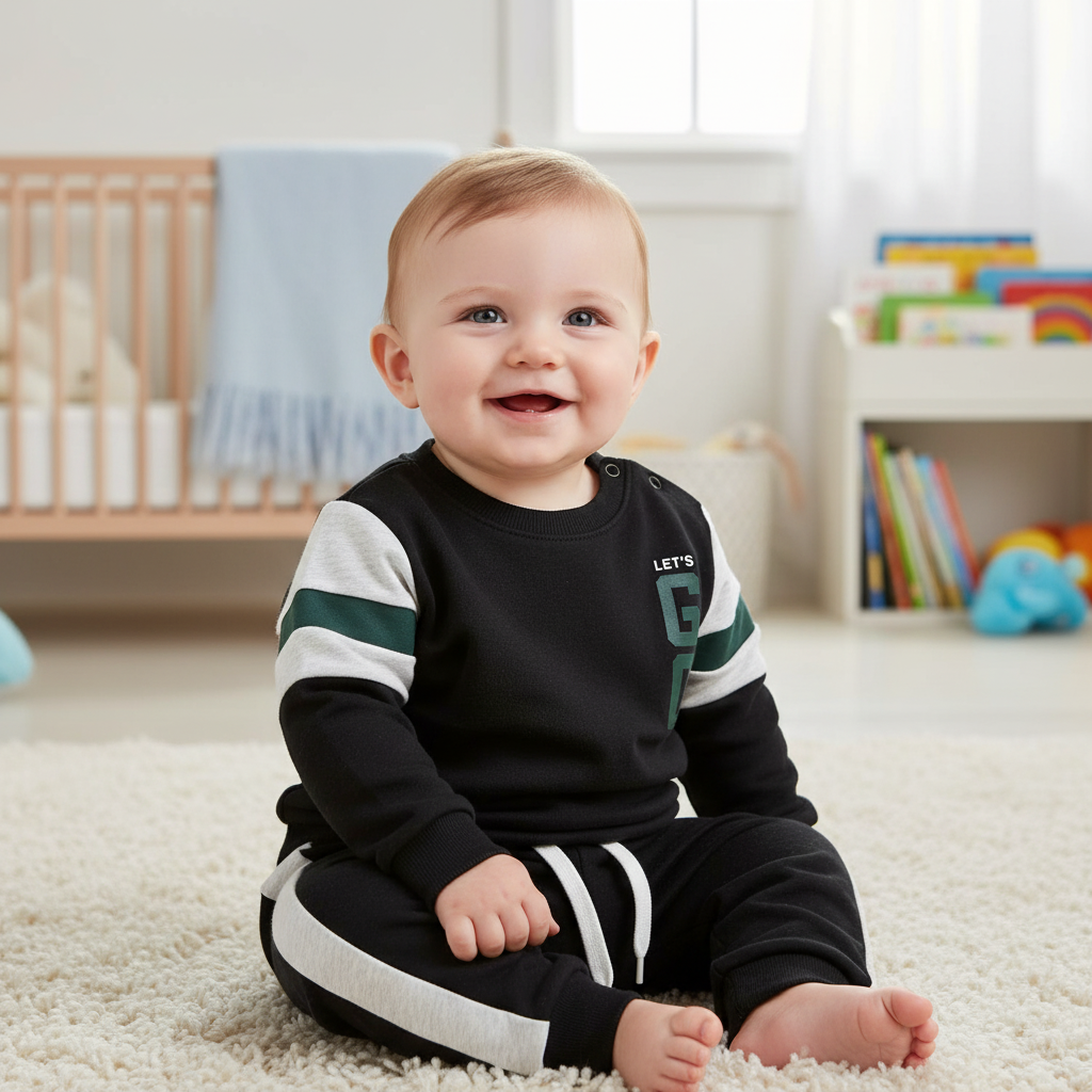 Conjunto Masculino BeBê Moletom Let´go