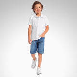 Bermuda Masculina Infantil Basica Jeans