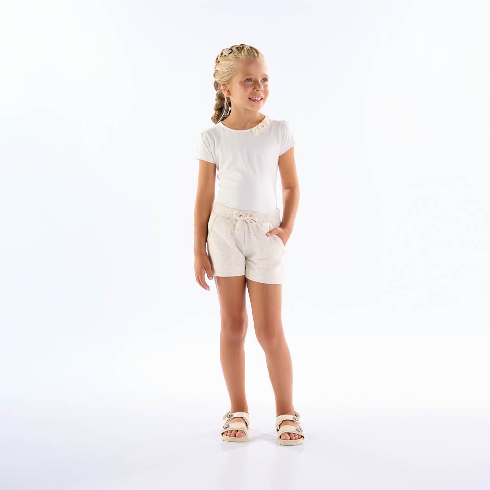 Blusa Feminina Infantil Flores