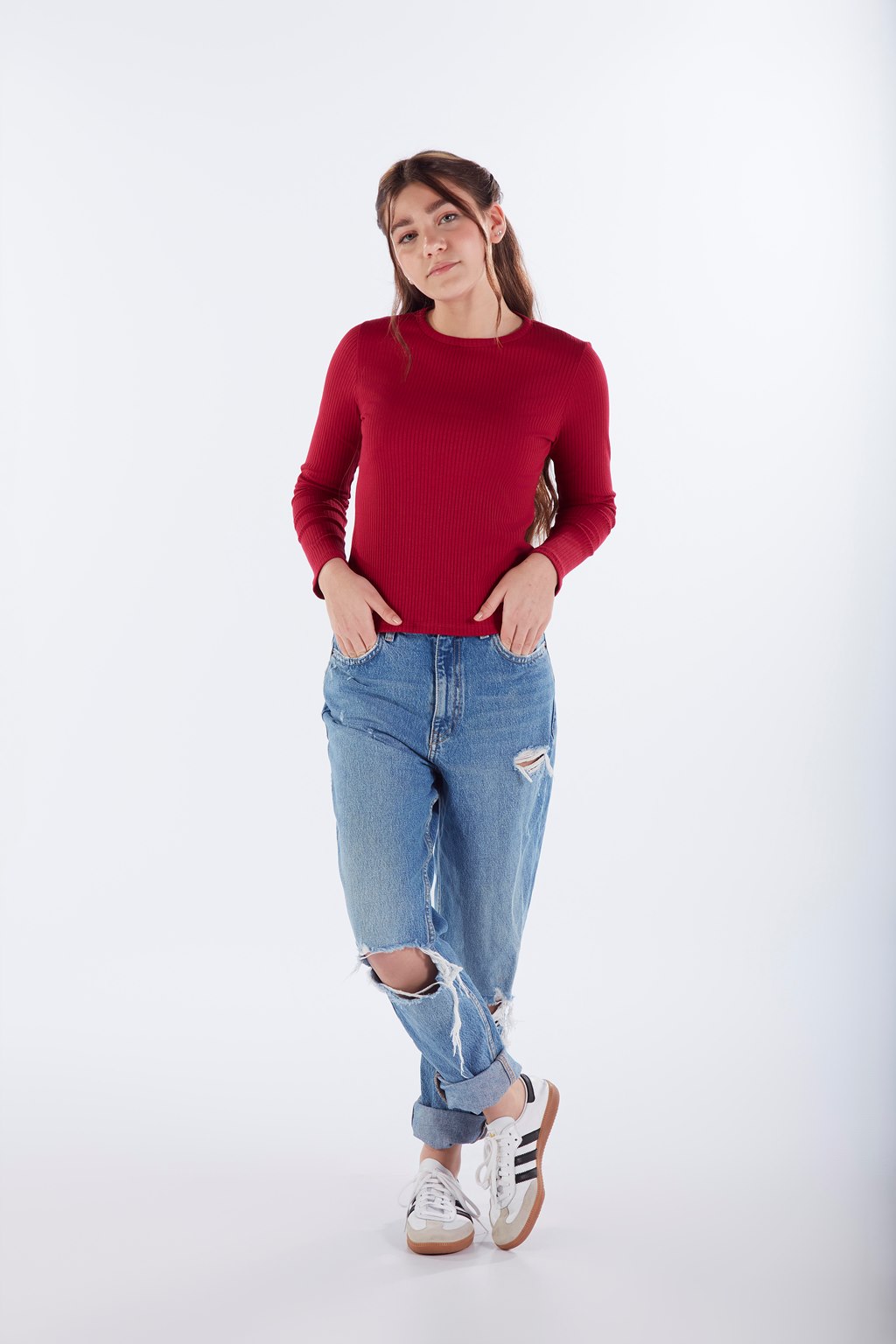 Blusa Feminina Juvenil Canelada