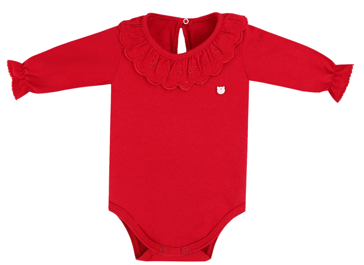Body Feminino Bebê Manga Longa Aconchego