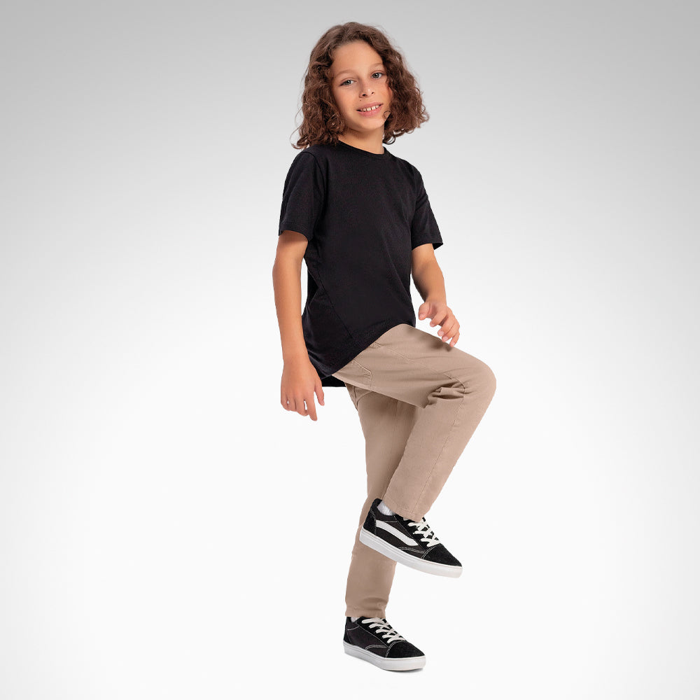 Calca Masculina Infantil Sarja
