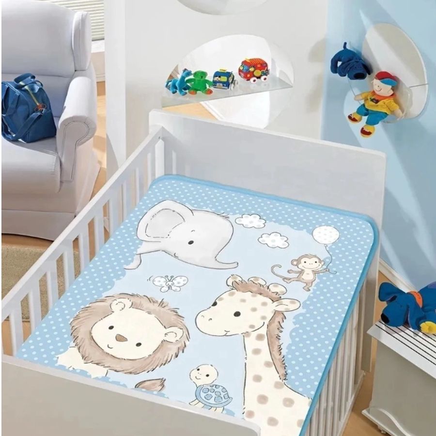 Cobertor de Bebê Colibri Le Petit Masculino – Quentinho e Sofisticado