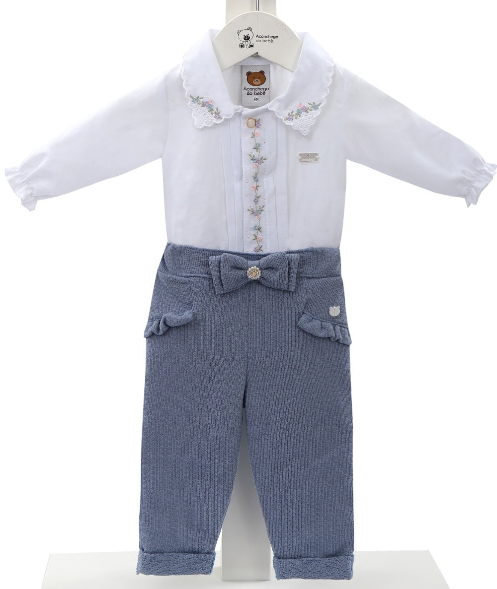 Conjunto Feminino Bebê Delicada