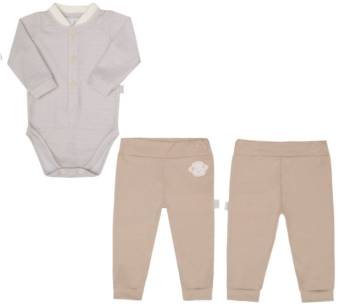 Conjunto Masculino Bebê Ovelhinha Encantada Paraiso – Conforto e Doçura Exclusiva