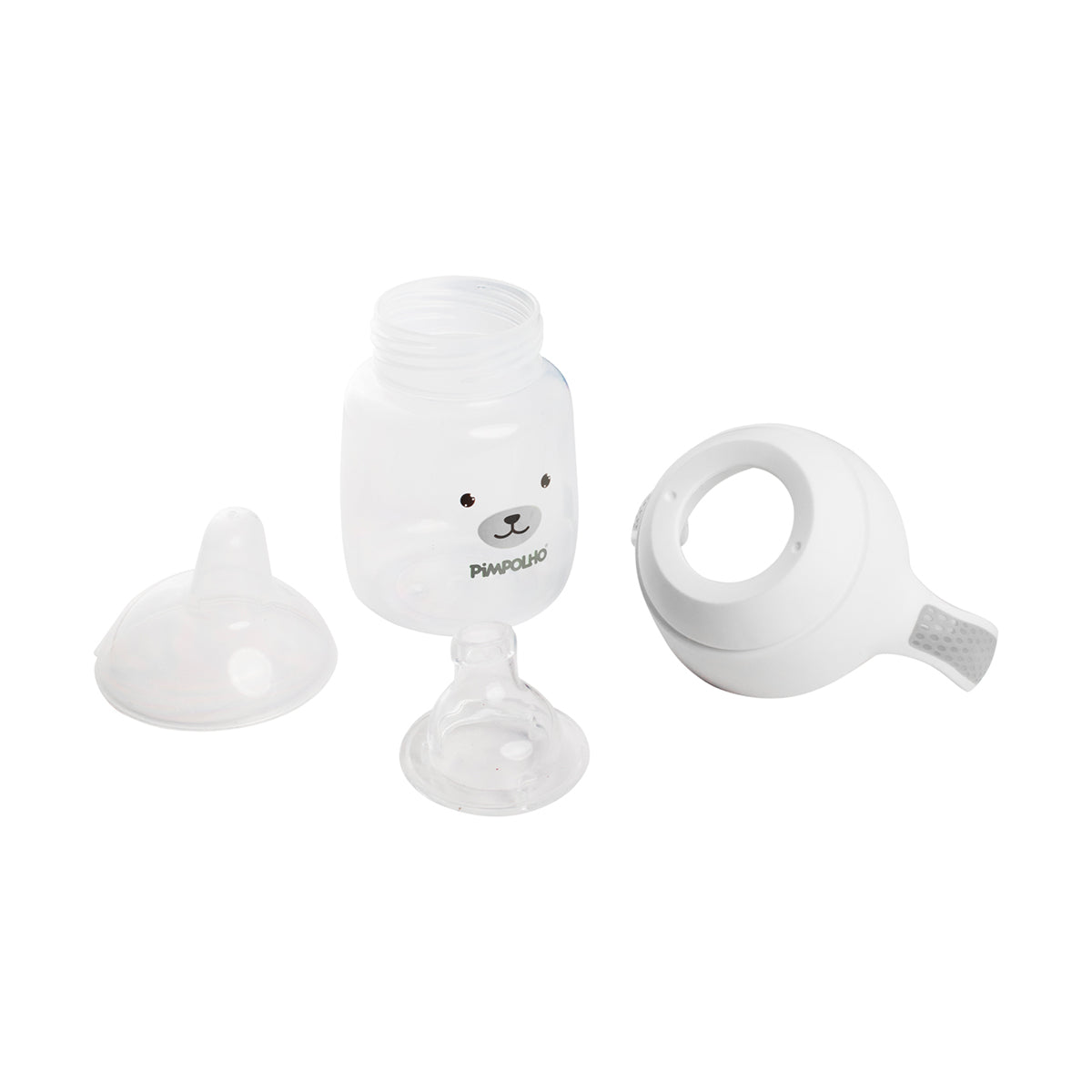 Copo de Treinamento 240ml Urso Unissex Pimpolho Branco