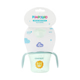 Copo de Treinamento com Alça e Bico Flexível 150ml Masculina Pimpolho Verde/Leão