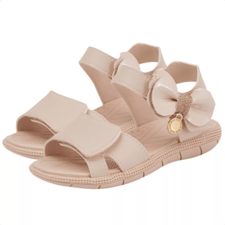 Sandália Feminina Infantil Papete Tic Tac Casual