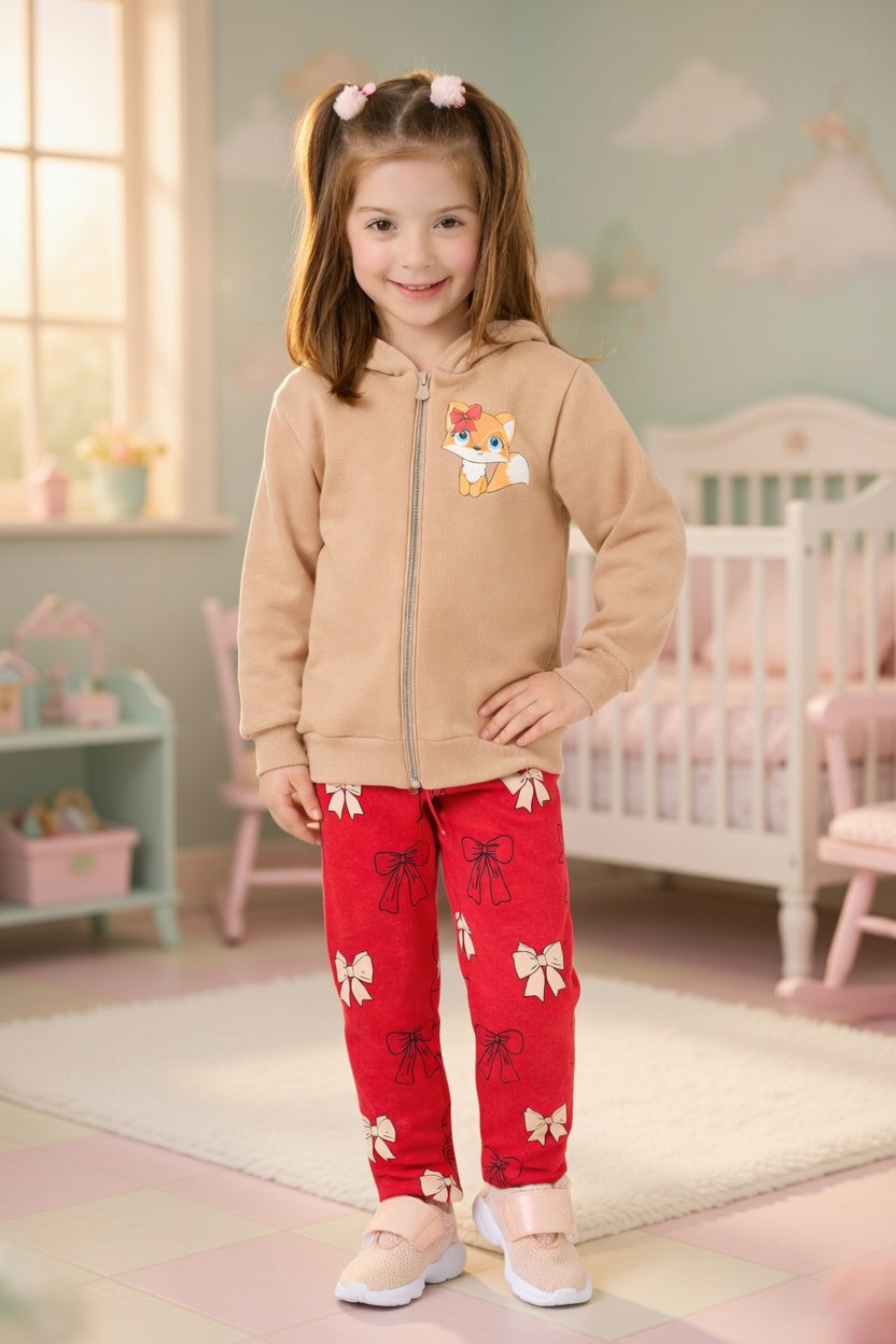 Conjunto Moletom e Molecotton com Zíper e Capuz – Estilo e Conforto para o Inverno