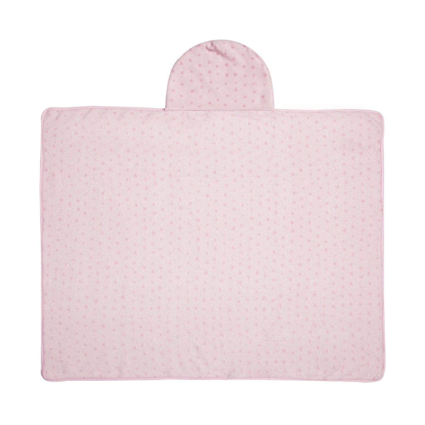 Cobertor Bordado de Microfibra Papi Friends com Capuz Ursa Ema - Conforto Exclusivo para Seu Bebê
