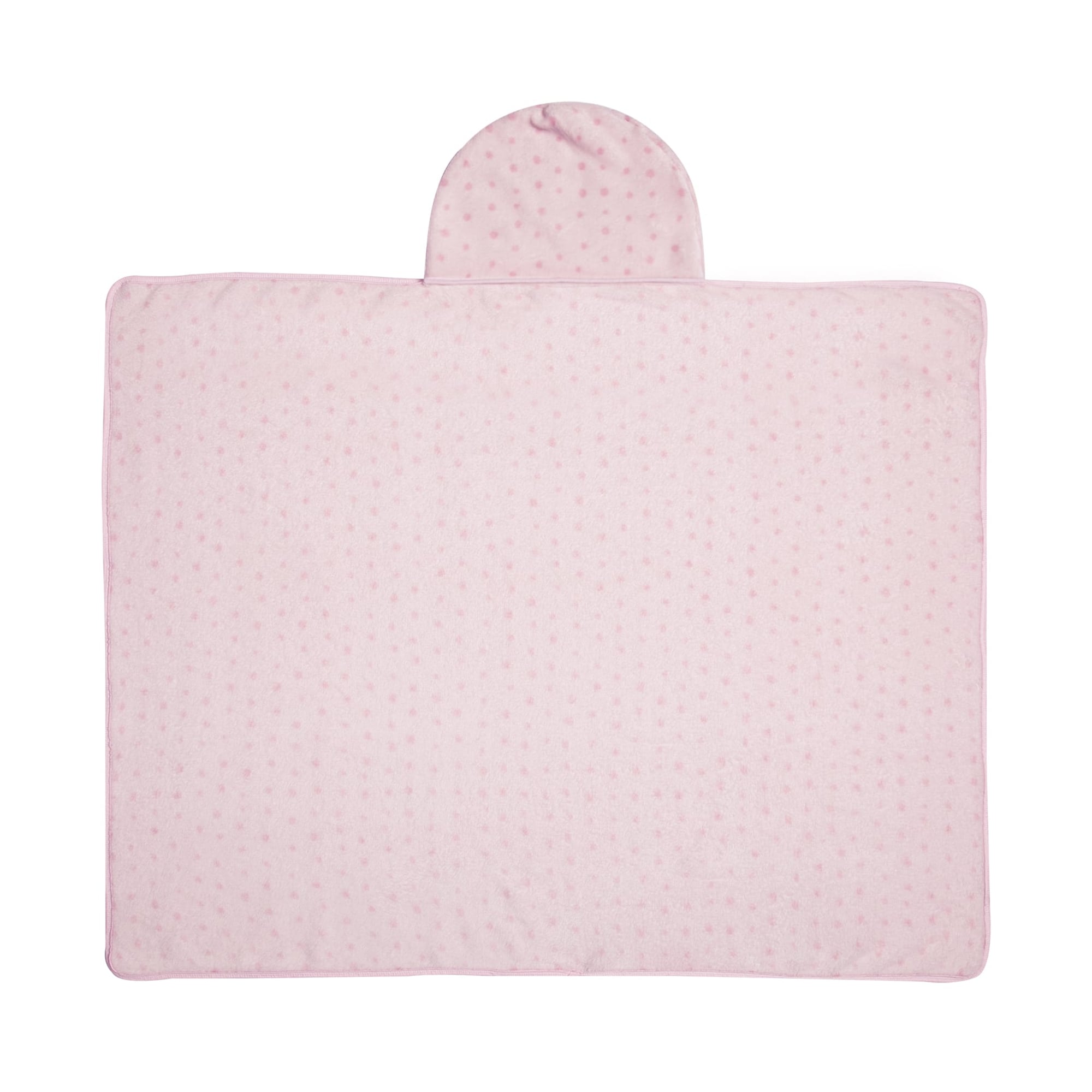 Cobertor Bordado de Microfibra Papi Friends com Capuz Ursa Ema - Conforto Exclusivo para Seu Bebê